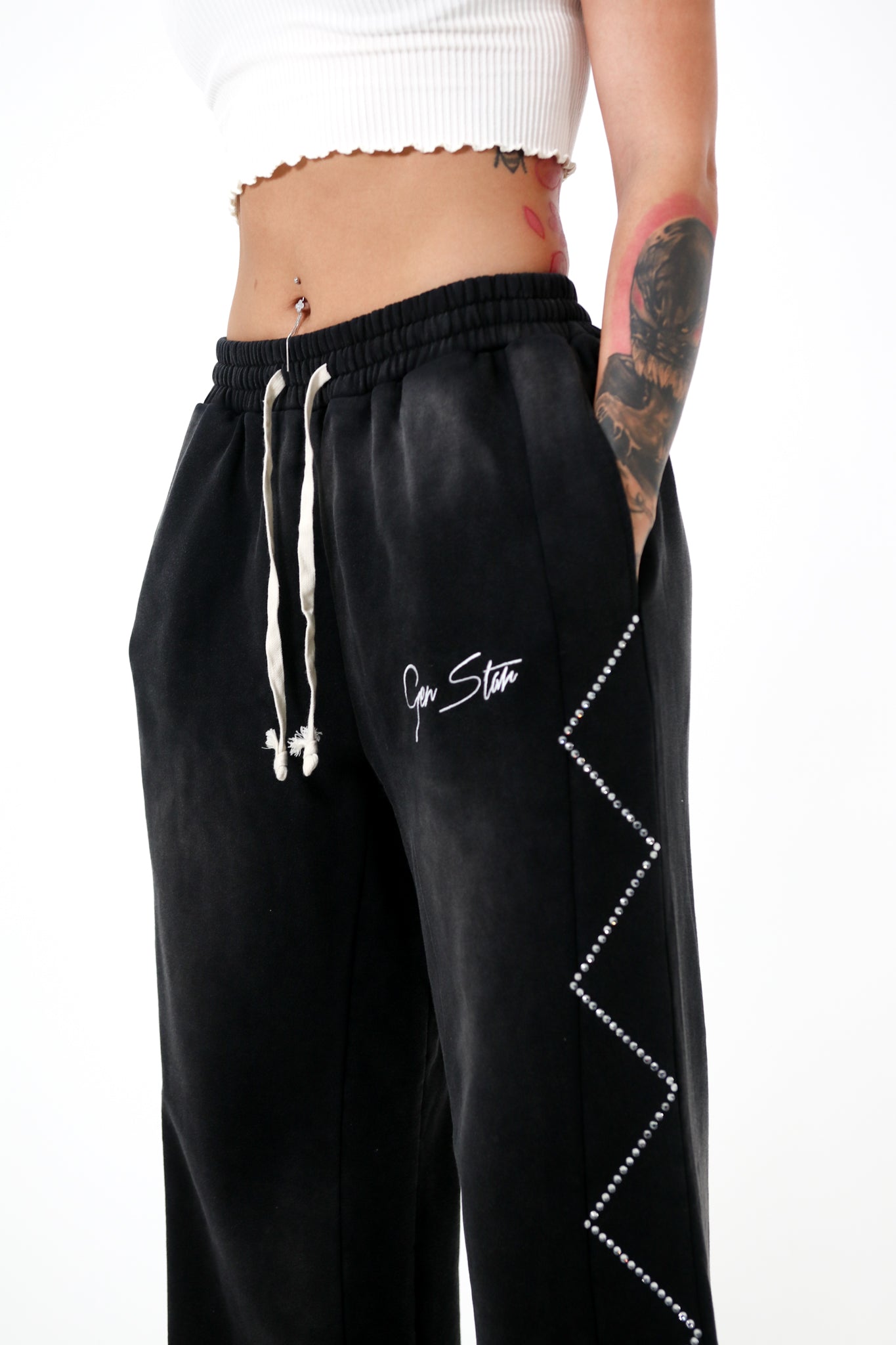 “GemStar” Heel Drag Sweats