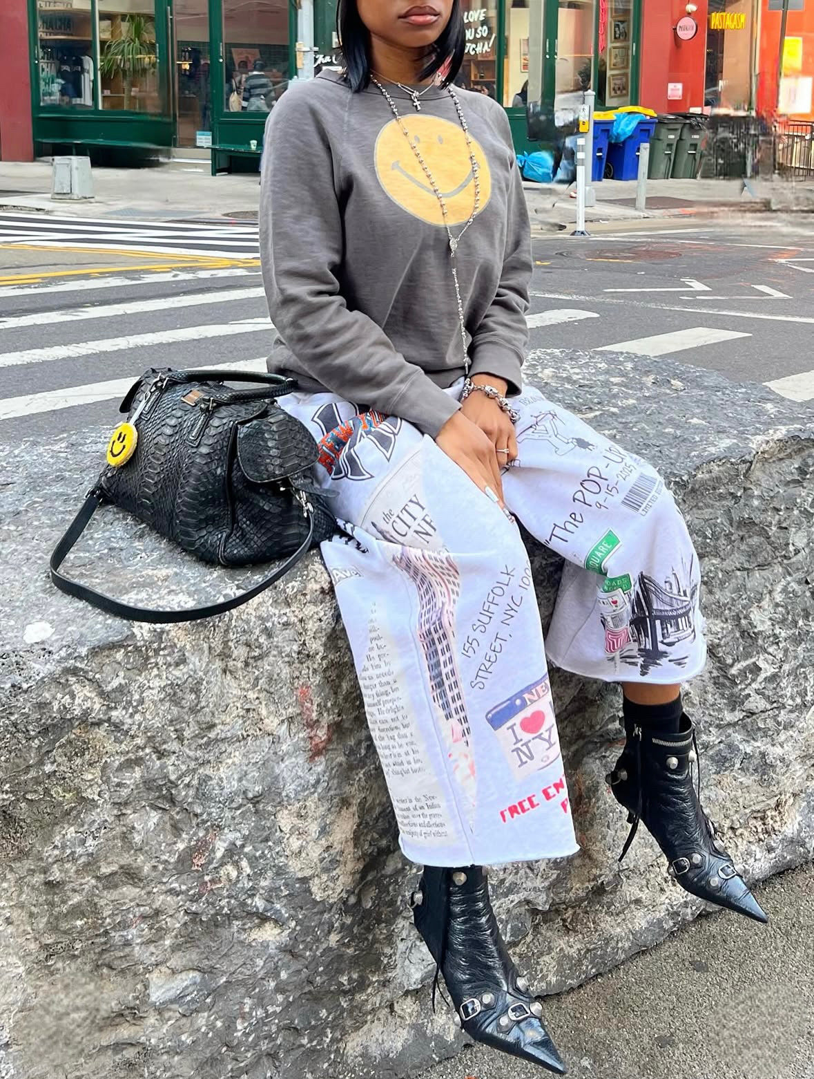 NYFW '25 "Pop Up" 3/4 Sweats