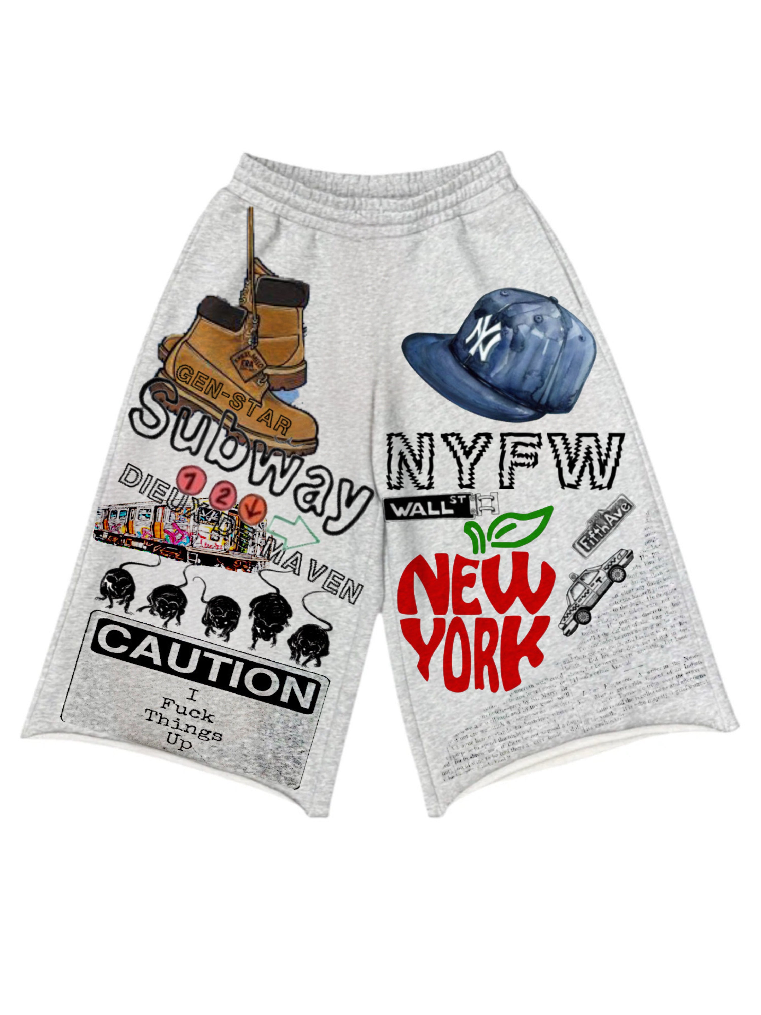 NYFW '25 "Pop Up" 3/4 Sweats